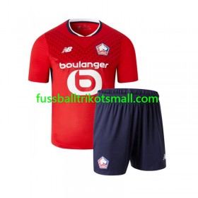 Fußballtrikots LOSC Lille Kinder 2024-2025 Kurzarm Heimtrikotsatz kaufen